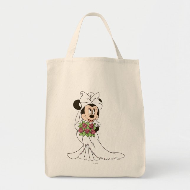 Minnie Mouse | Bride at Wedding Tote Bag (Front)