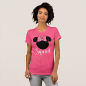 Minnie Mouse | Bride Squad Script T-Shirt (Front Full)