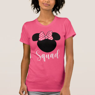 Minnie Mouse   Bride Squad Script T-Shirt