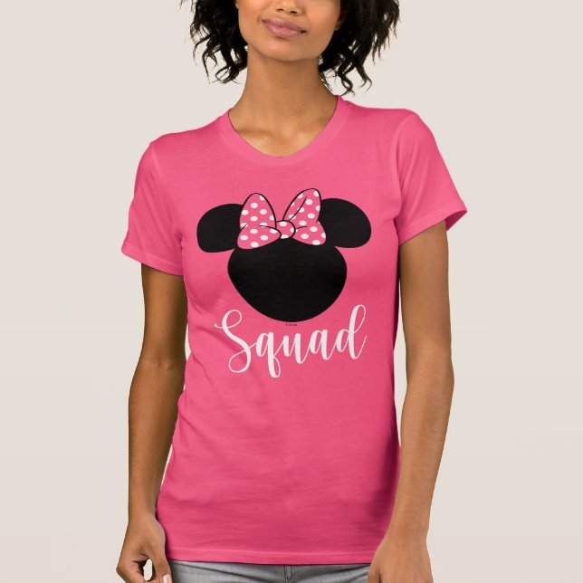 Minnie Mouse | Bride Squad Script T-Shirt (Front)
