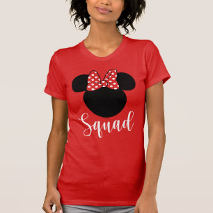 Minnie Mouse Bride Squad Script T-Shirt