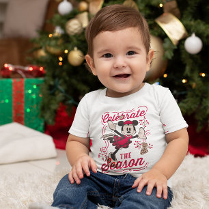 Minnie Mouse Celebrate The Season Baby T-Shirt