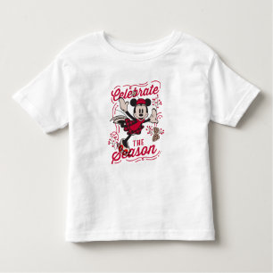 Minnie Mouse   Celebrate The Season Toddler T-shirt