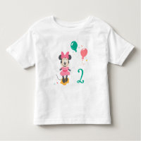 Minnie Mouse Chalkboard 2nd Birthday