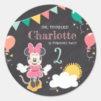 Minnie Mouse Chalkboard Birthday