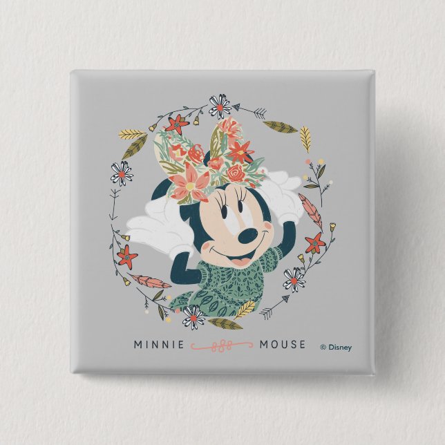 Minnie Mouse | Chase Adventure Button (Front)
