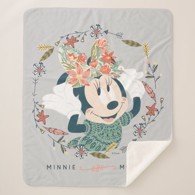 Minnie Mouse | Chase Adventure Sherpa Blanket (Front)