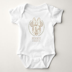 Minnie Mouse Cheer Minimal Infant Doodle Baby Bodysuit