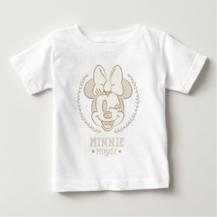 Minnie Mouse Cheer Minimal Infant Doodle Baby T-Shirt