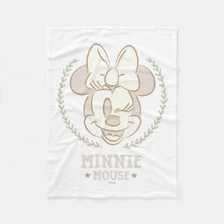 Minnie Mouse Cheer Minimal Infant Doodle Fleece Blanket