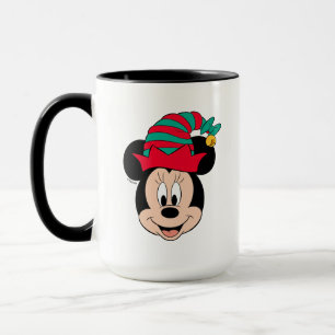 Minnie Mouse Christmas Elf Hat Mug