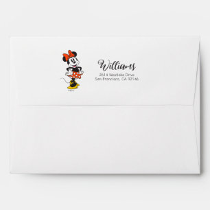 Minnie Mouse Classic Hands on Hips Pose Envelope