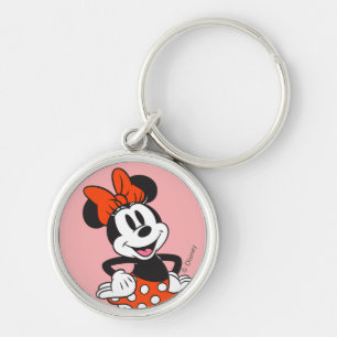 Minnie Mouse Classic Hands on Hips Pose Keychain