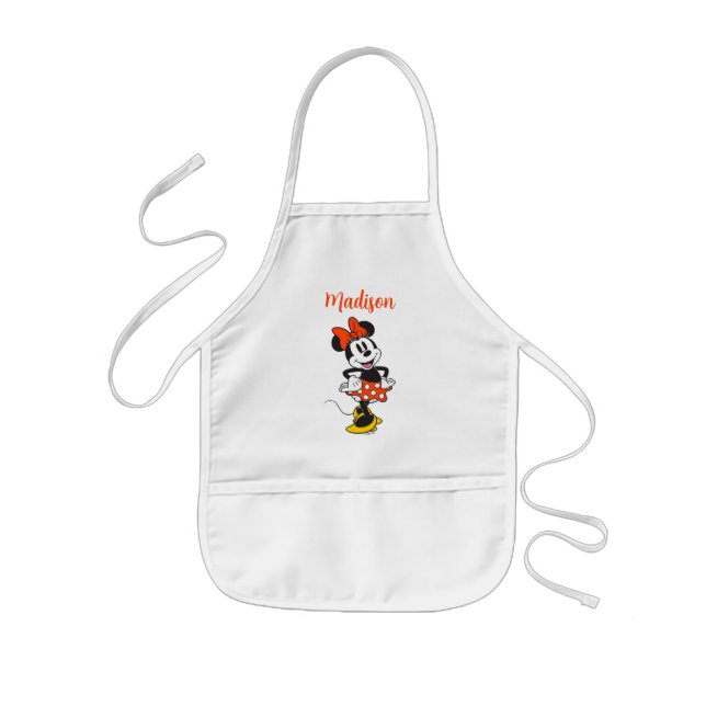 Minnie Mouse Classic Hands on Hips Pose Kids' Apron (Front)
