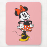 Minnie Mouse Classic Hands on Hips Pose Pad<br><div class="desc">Bright, cheerful, and full of timeless Disney magic, this joyful artwork features Minnie Mouse striking a confident pose in her iconic polka dot skirt and signature bow. With bold colors and a clean, character-forward style, the design perfectly captures Minnie’s upbeat personality and classic charm. Ideal for customizable Zazzle products like...</div>