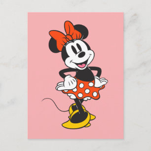 Minnie Mouse Classic Hands on Hips Pose Postcard