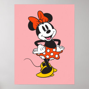 Minnie Mouse Classic Hands on Hips Pose Poster