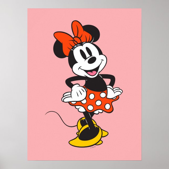 Minnie Mouse Classic Hands on Hips Pose Poster (Front)