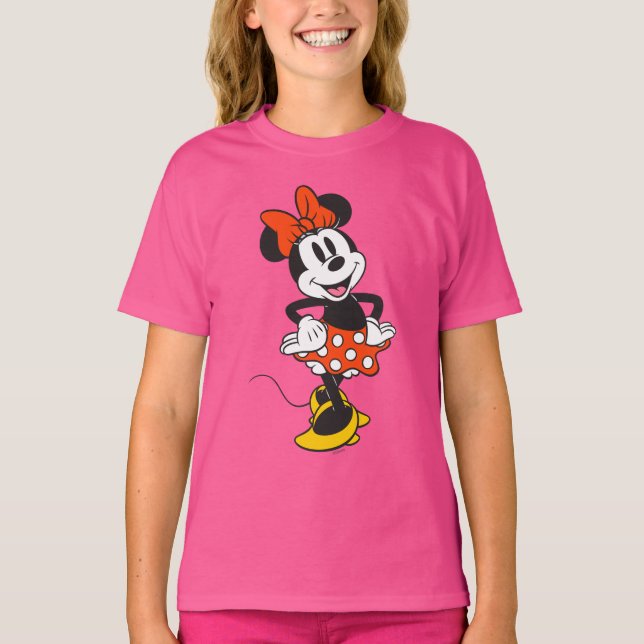 Minnie Mouse Classic Hands on Hips Pose T-Shirt (Front)
