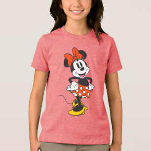 Minnie Mouse Classic Hands on Hips Pose Tri-Blend Shirt