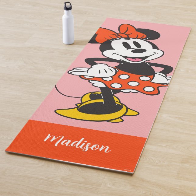 Minnie Mouse Classic Hands on Hips Pose Yoga Mat (In Situ)