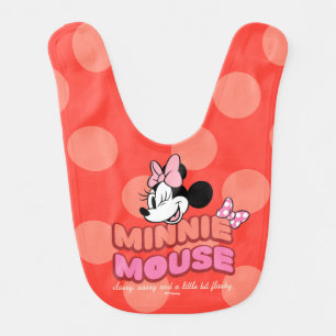 Minnie Mouse Classy Sassy and Flashy Baby Bib