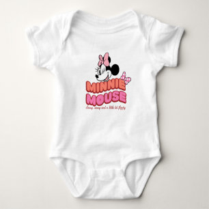Minnie Mouse Classy Sassy and Flashy Baby Bodysuit