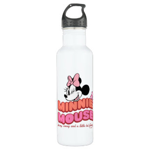 Minnie Mouse Classy Sassy and Flashy Stainless Steel Water Bottle