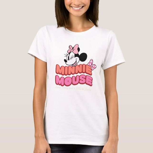 Minnie Mouse Classy Sassy and Flashy T-Shirt (Front)
