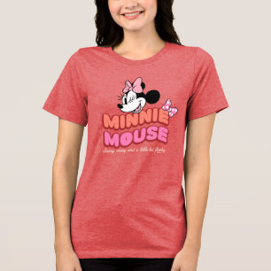 Minnie Mouse Classy Sassy and Flashy Tri-Blend Shirt