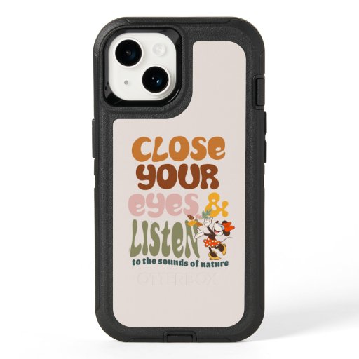 Minnie Mouse |Close Your Eyes & Listen OtterBox iPhone 14 Case