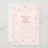 Minnie Mouse Confetti Girl Baby Shower