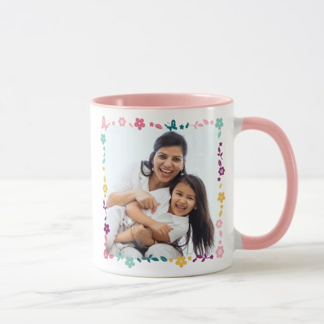 Minnie Mouse Custom Photo - Happy Mother's Day Mug