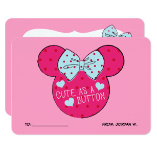 Cute Minnie Mouse Invitations 7