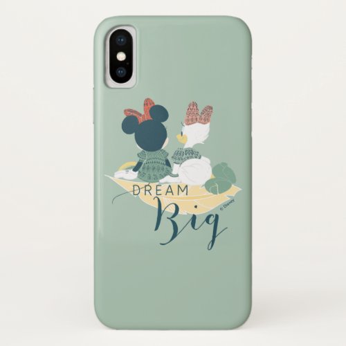 Minnie Mouse  Daisy Duck  Dream Big iPhone X Case