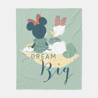 Minnie Mouse & Daisy Duck | Dream Big Fleece Blanket