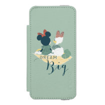 Minnie Mouse & Daisy Duck | Dream Big Wallet Case For iPhone SE/5/5s