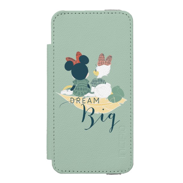 Minnie Mouse & Daisy Duck | Dream Big Incipio iPhone Wallet Case (Folio Front)