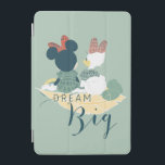 Minnie Mouse & Daisy Duck | Dream Big iPad Mini Cover<br><div class="desc">Disney Fast Fashion - Minnie Mouse and Daisy Duck sitting a big yellow feather reminding you to Dream Big.</div>