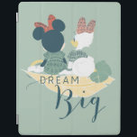 Minnie Mouse & Daisy Duck | Dream Big iPad Smart Cover<br><div class="desc">Disney Fast Fashion - Minnie Mouse and Daisy Duck sitting a big yellow feather reminding you to Dream Big.</div>