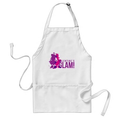 Minnie Mouse  Daisy Duck  Galentines Glam Adult Apron