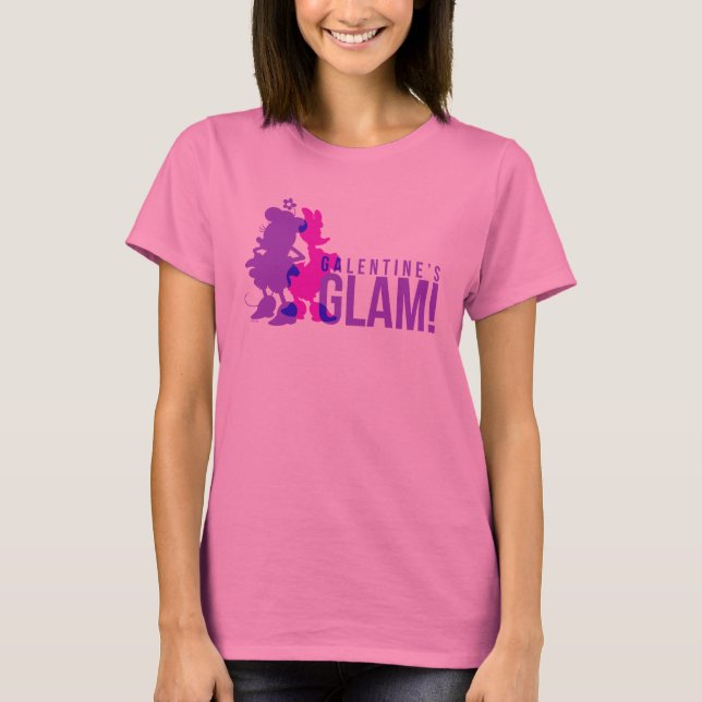 Minnie Mouse & Daisy Duck | Galentine's Glam! T-Shirt (Front)
