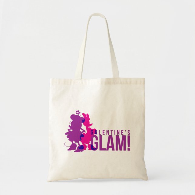 Minnie Mouse & Daisy Duck | Galentine's Glam! Tote Bag (Front)