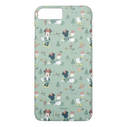 Minnie Mouse &amp; Daisy Duck | Let&#39;s Get Away Pattern iPhone 8 Plus/7 Plus Case