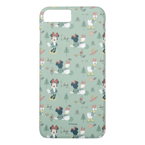 Minnie Mouse  Daisy Duck  Lets Get Away Pattern iPhone 8 Plus7 Plus Case