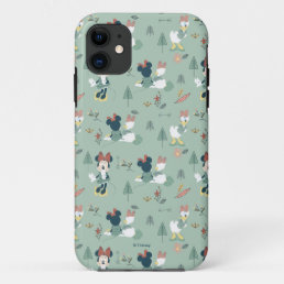 Minnie Mouse &amp; Daisy Duck | Let&#39;s Get Away Pattern iPhone 11 Case