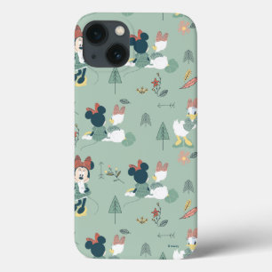 Minnie Mouse & Daisy Duck   Let's Get Away Pattern iPhone 13 Case