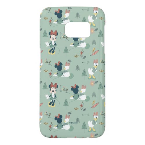 Minnie Mouse  Daisy Duck  Lets Get Away Pattern Samsung Galaxy S7 Case
