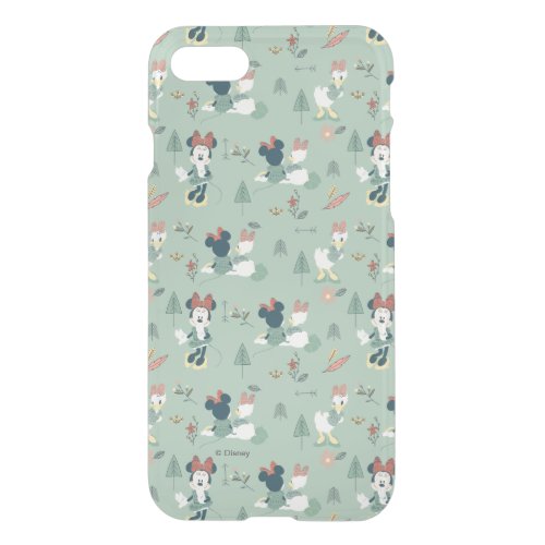 Minnie Mouse  Daisy Duck  Lets Get Away Pattern iPhone SE87 Case