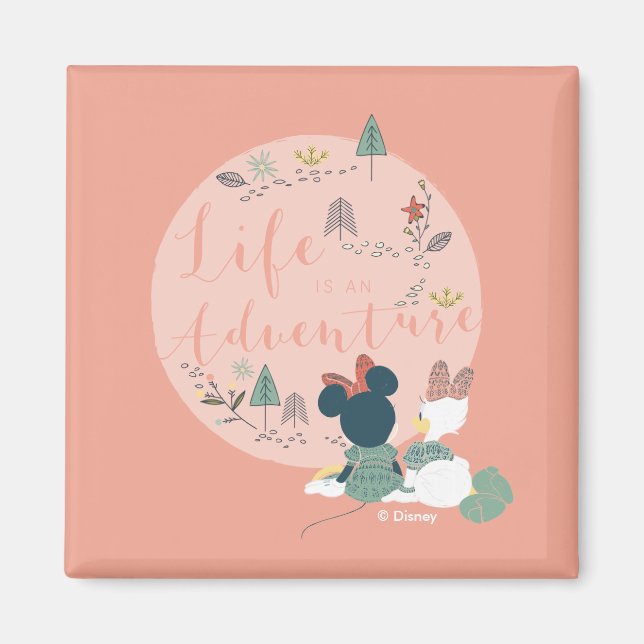 Minnie Mouse & Daisy Duck | Life is an Adventure Magnet (Front)